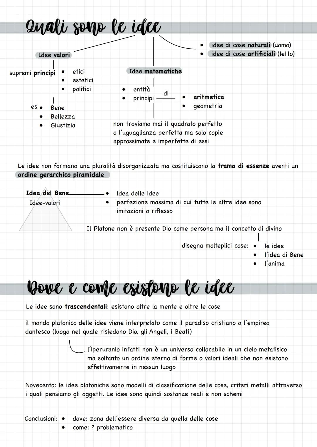 # Platone

## La teoria delle idee

Platone riporta le dottrine generali del Socrate storico ma le filtra in base alle sue esigenze

C

il m