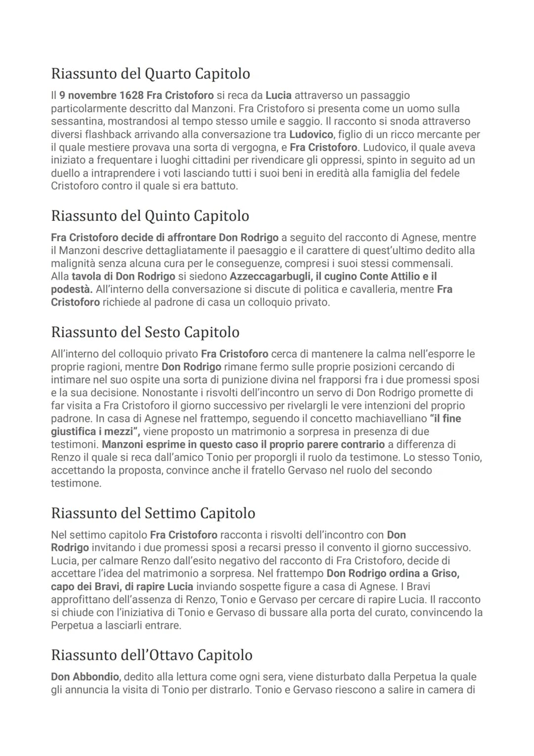 I PROMESSI SPOSI(SINTESI DI TUTTI I CAPITOLI):
I promessi sposi risulta una delle opere più significative di Alessandro Manzoni, tra i più
c