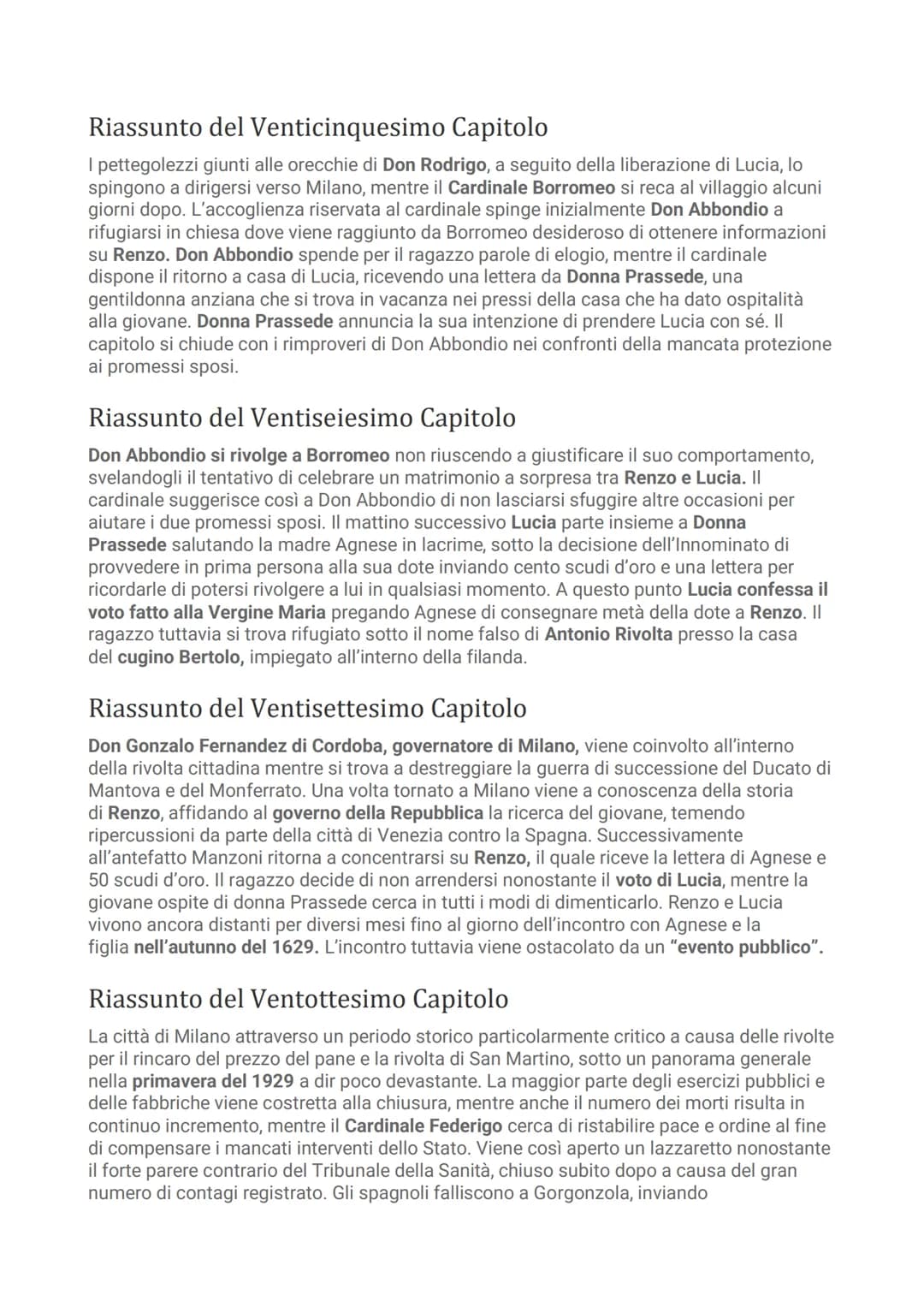 I PROMESSI SPOSI(SINTESI DI TUTTI I CAPITOLI):
I promessi sposi risulta una delle opere più significative di Alessandro Manzoni, tra i più
c