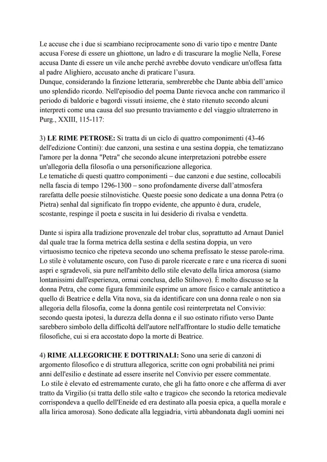 Le rime di Dante e le sue poesie: Analisi, Tenzone con Forese Donati e Stile!