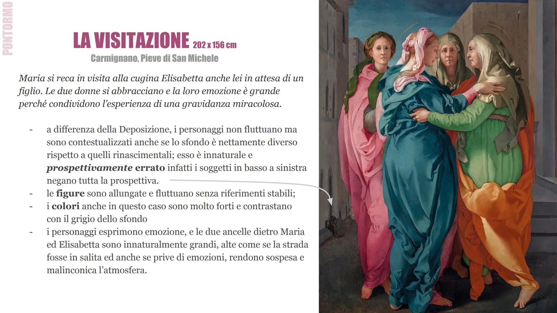 IL MANIERISMO
E' una corrente artistica che caratterizza la seconda
metà del Cinquecento fino all'avvento del Barocco.
Si sviluppa da Roma e