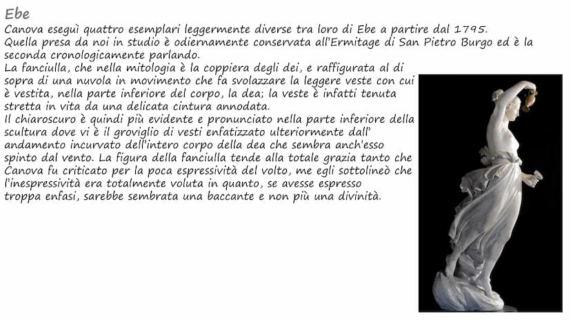 Antonio Canova La vita
Antonio Canova nacque a Possagno, nei pressi di Treviso, il primo novembre del 1757; fu figlio di uno
scalpellino e l