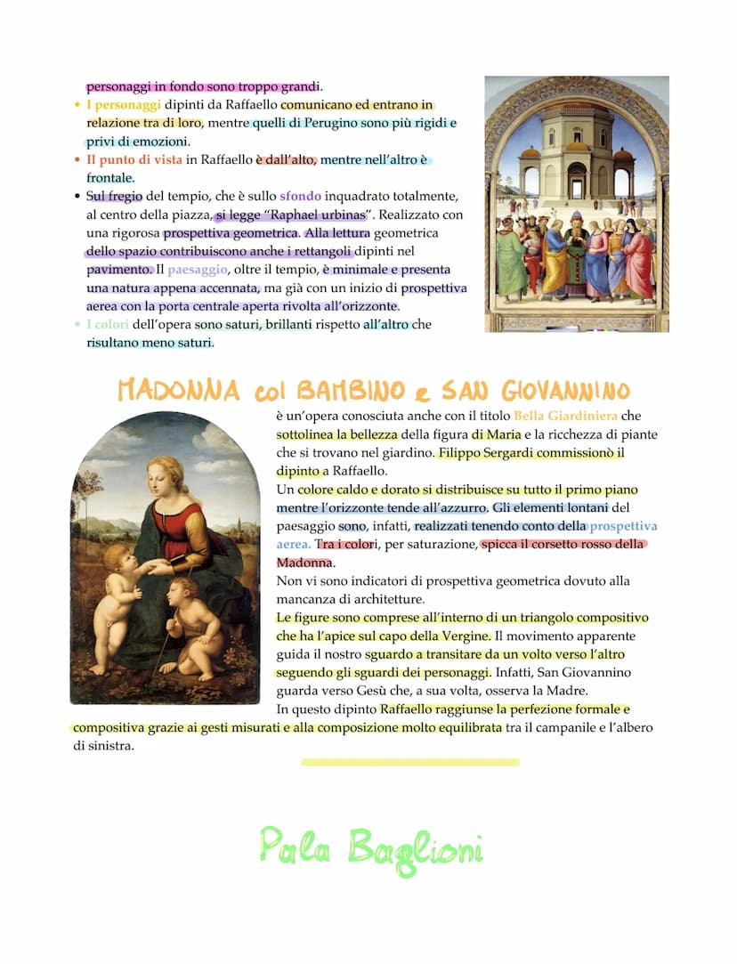 Raffaello Sanzio
Raffaello Sanzio è considerato, insieme ai grandi Leonardo e Michelangelo, uno dei più grandi artisti
del Rinascimento ital