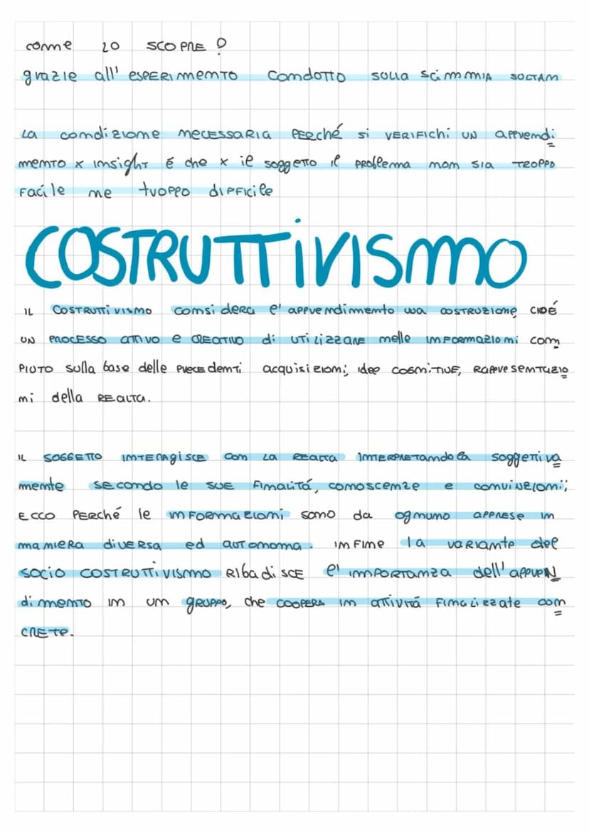 Che cos'É APPRENdimento?
PRINCIPALE:
APPRENDIMEMTO
Im base a quESTA DEFIMIZIome
qualsiasi
ComTraStamti
Strattamente legата
modifica del Com 