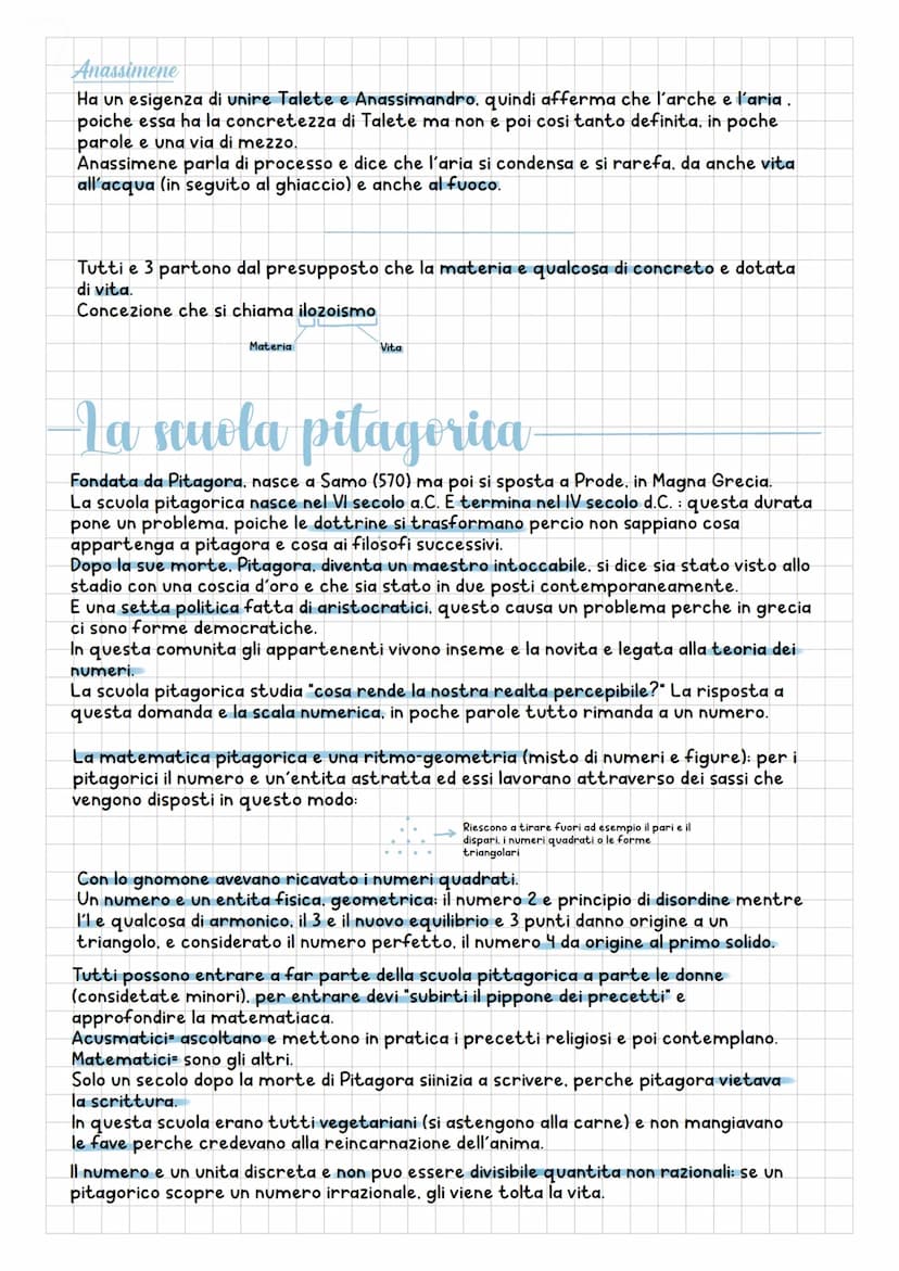 Filosofia
La filosofia e lo studio delle idee e domande che gli uomini si pongono.
Nasce in Vionia quando la societa cambia e il periodo del