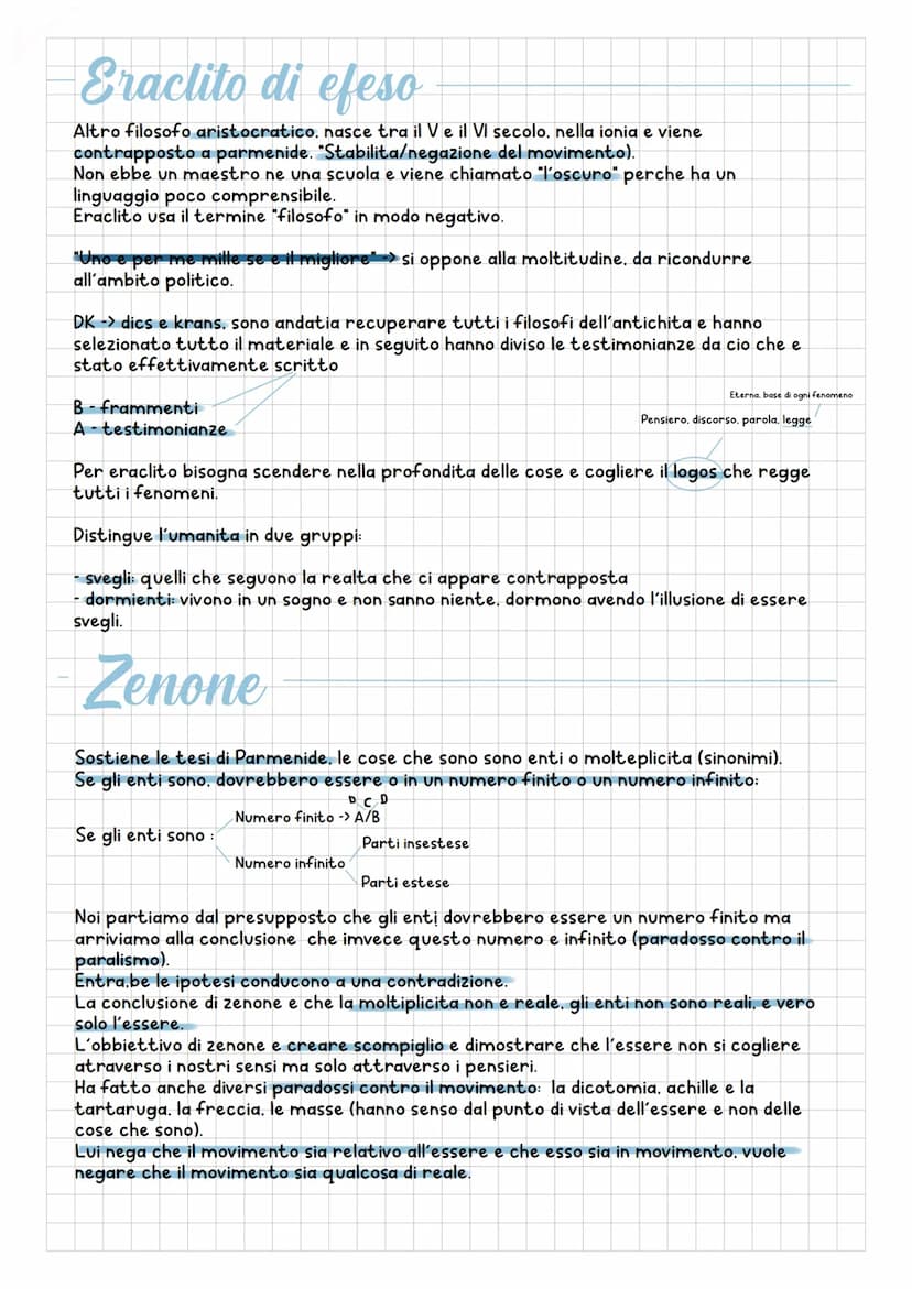 Filosofia
La filosofia e lo studio delle idee e domande che gli uomini si pongono.
Nasce in Vionia quando la societa cambia e il periodo del