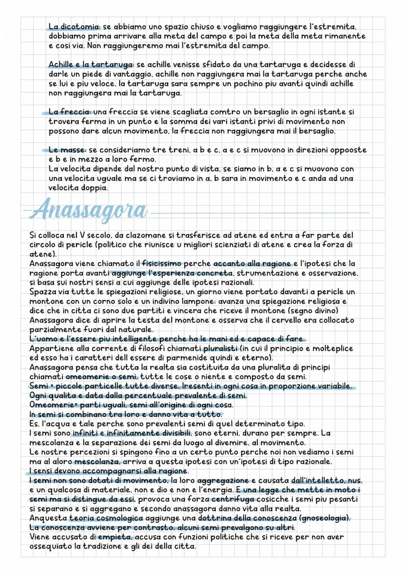 Filosofia
La filosofia e lo studio delle idee e domande che gli uomini si pongono.
Nasce in Vionia quando la societa cambia e il periodo del