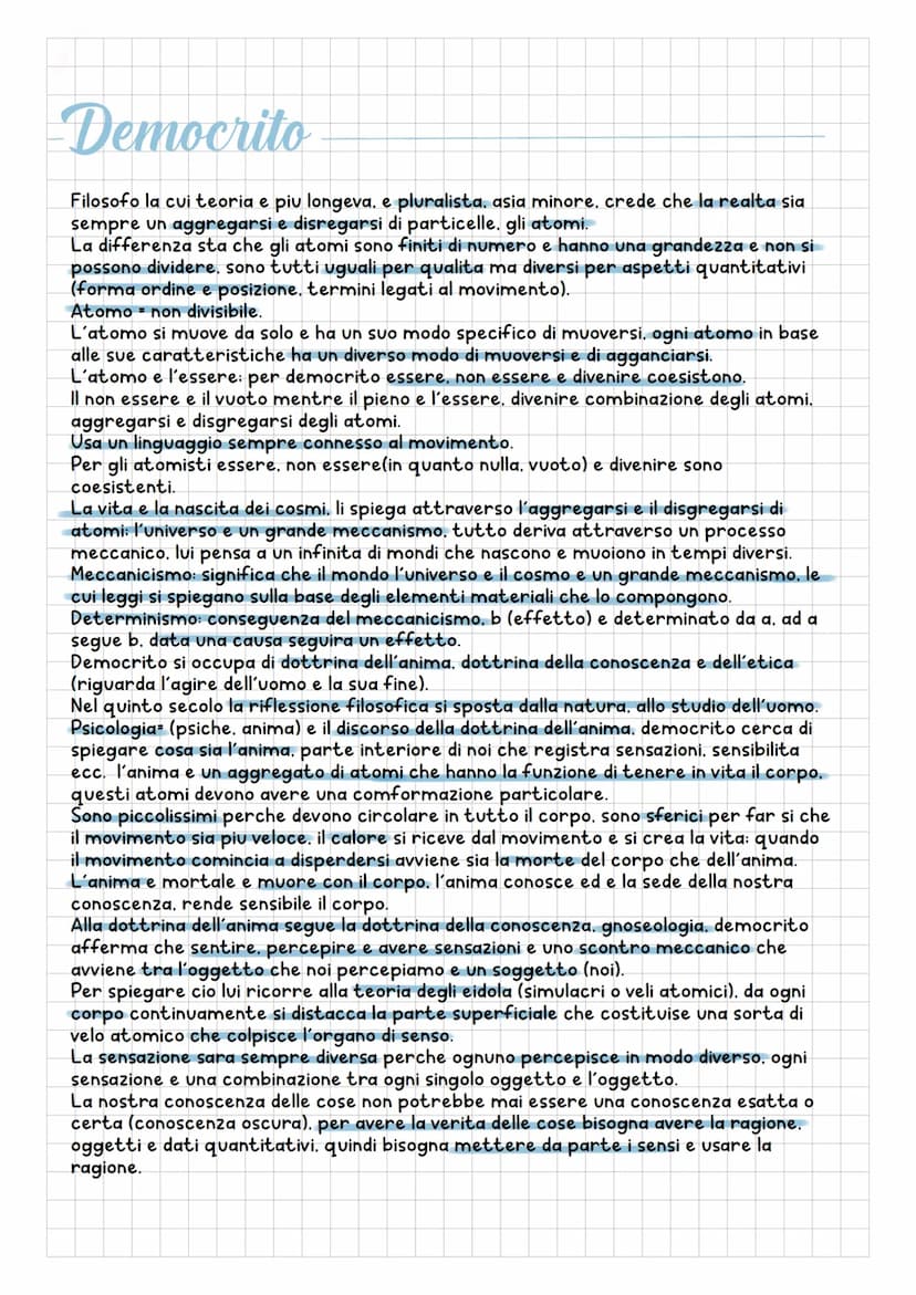Filosofia
La filosofia e lo studio delle idee e domande che gli uomini si pongono.
Nasce in Vionia quando la societa cambia e il periodo del