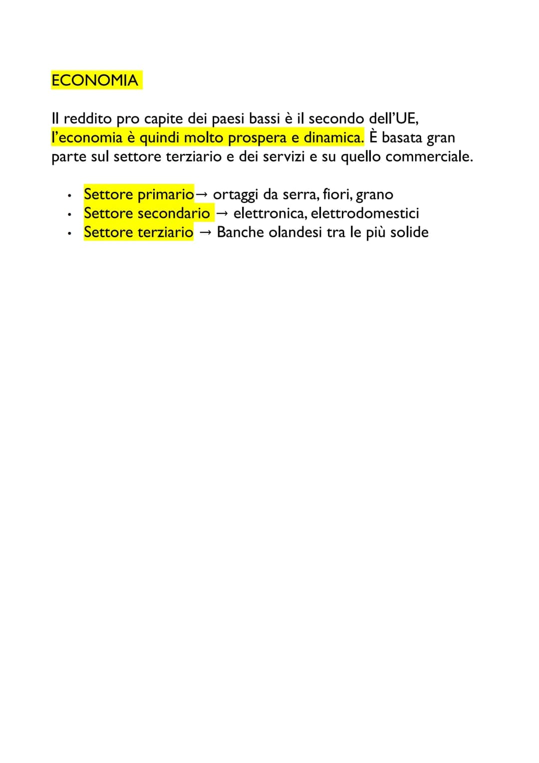 IL TERRITORIO
I paesi bassi sono completamente
pianeggianti e ricchi di insenature che si
affacciano sul mare del nord. Possiamo
dividere il