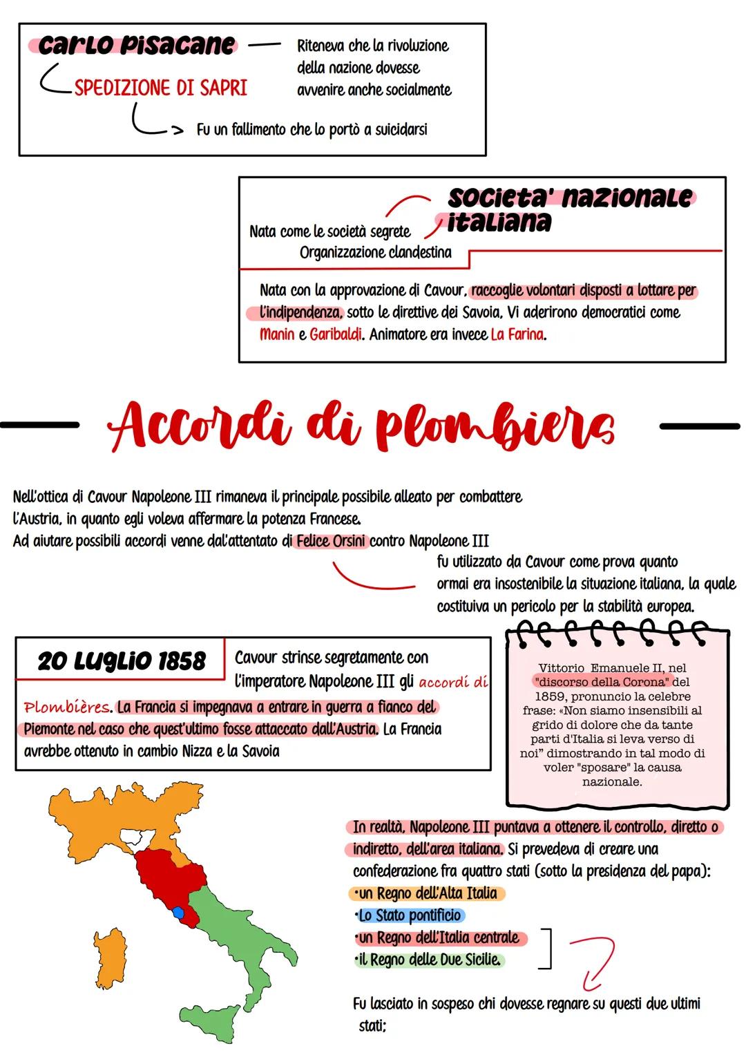 1848 italiano
PIO XI
Pontefice
Egli attuò delle riforme: amnistia per i reati
politici, limitata libertà di stampa,
creazione di un organism