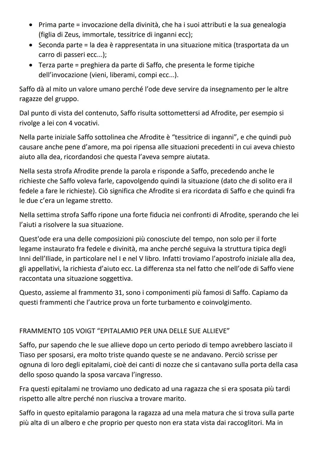 # POESIA MONODICA/MELICA

La poesia monodica deriva da "monos-ode", cioè "una sola voce", poiché si tratta di una
poesia cantata da un solo 