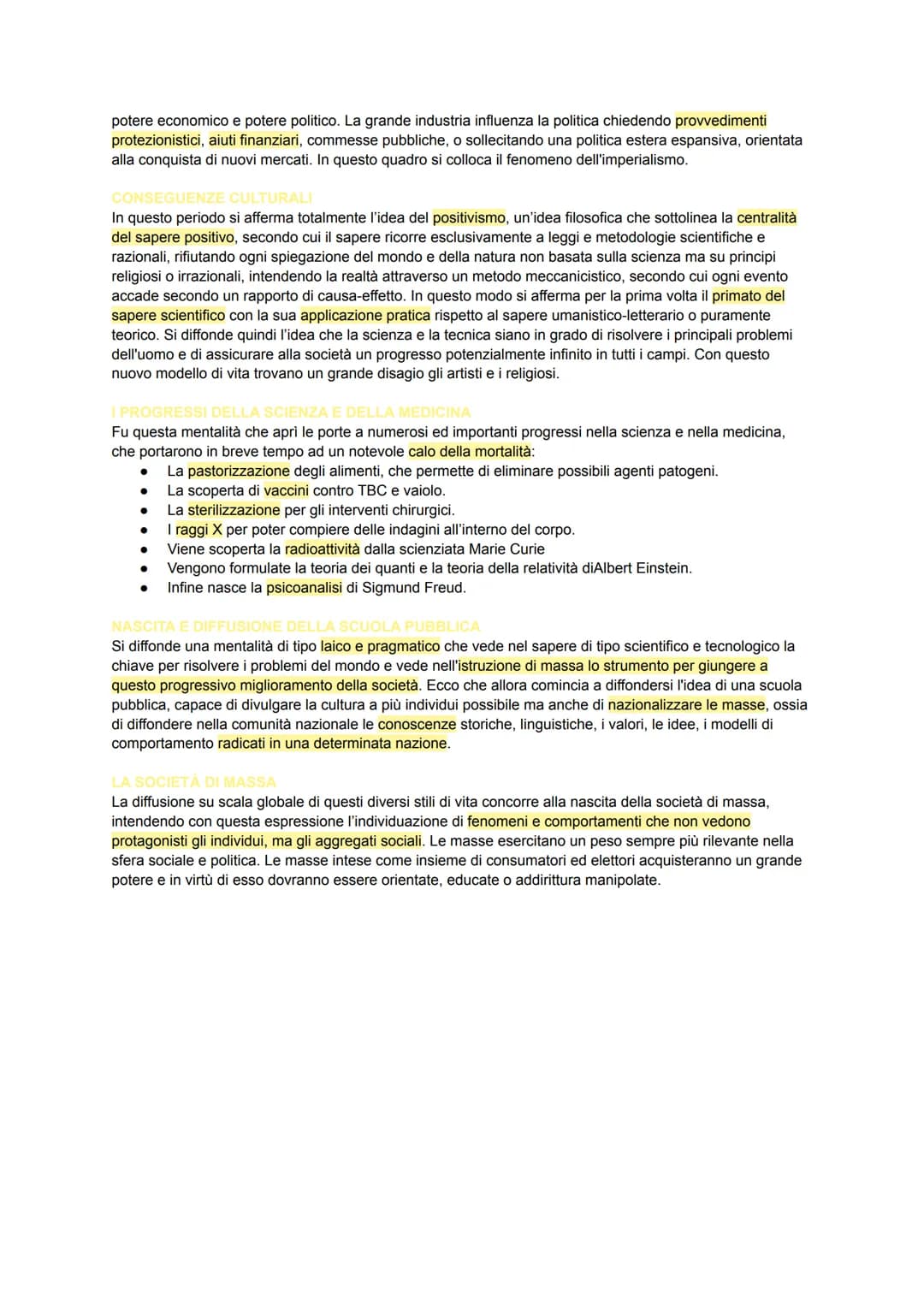 LA RIVOLUZIONE INDUSTRIALE
Con questo termine si intende un cambiamento nel sistema di produzione dei beni avviatosi nella seconda
metà del 
