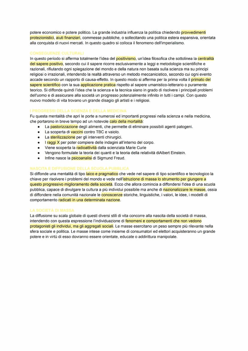 LA RIVOLUZIONE INDUSTRIALE
Con questo termine si intende un cambiamento nel sistema di produzione dei beni avviatosi nella seconda
metà del 