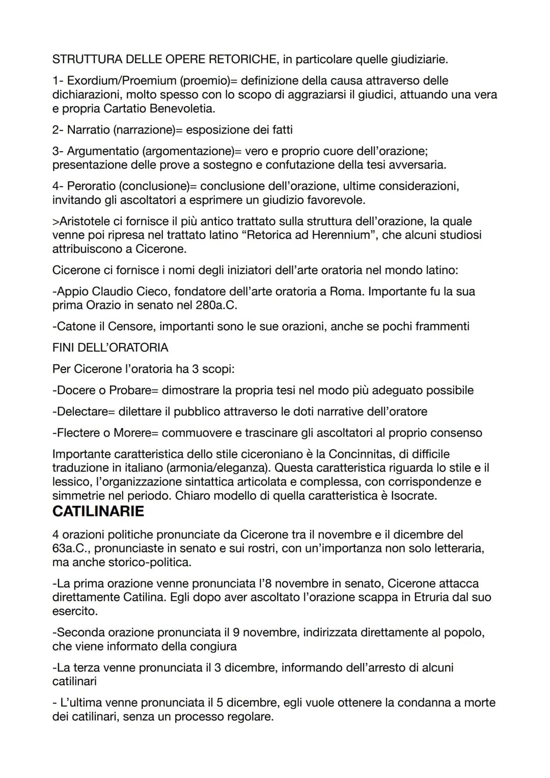 MARCO TULLIO CICERONE
Il secolo a.C.
Figura dinamica, è infatti un oratore ma anche un omo novus, un letterato ma
anche un politico.
106a.C.