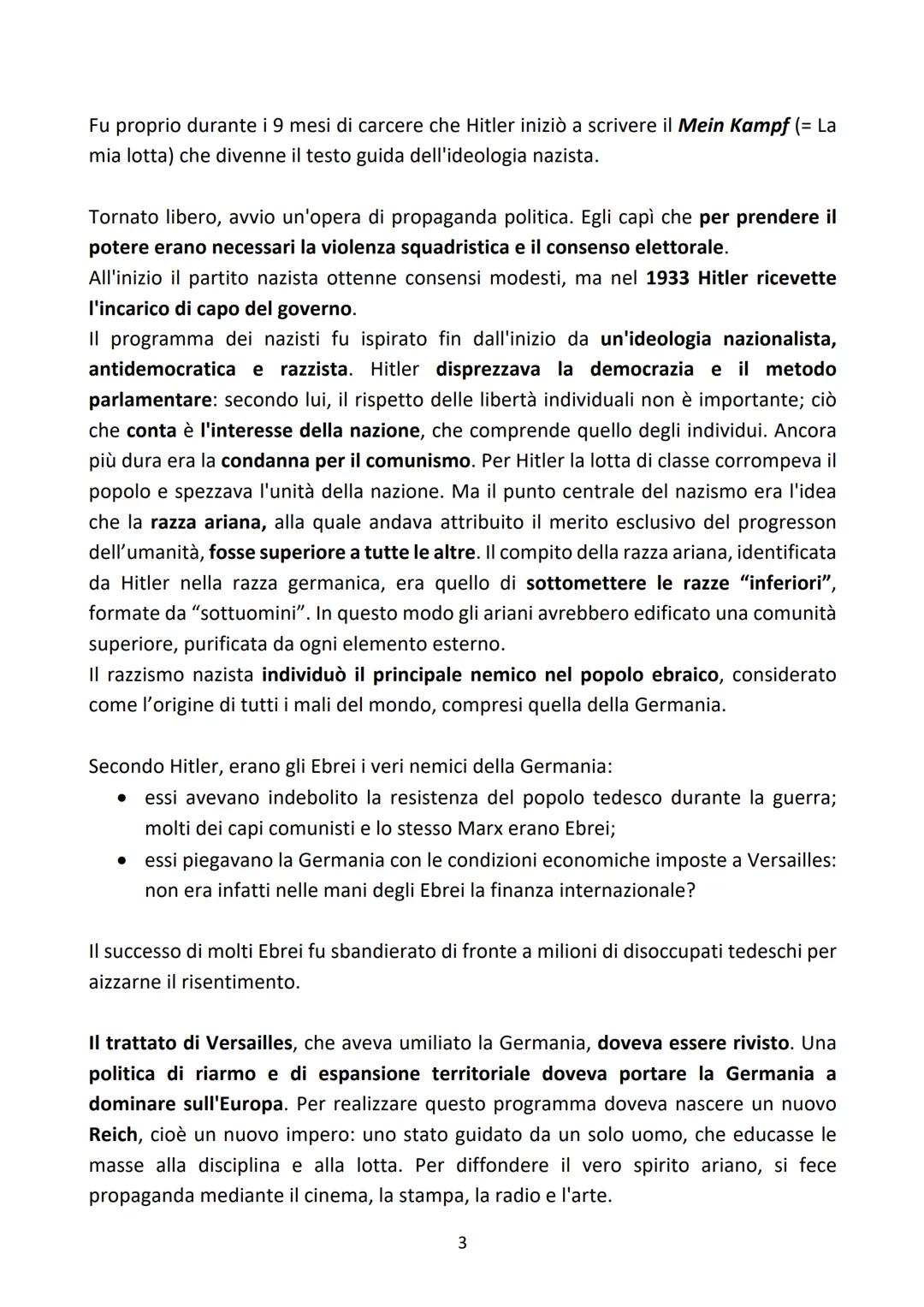 CAP. 9 LA GERMANIA DI HITLER: IL NAZISMO

La Repubblica di Weimar

Alla fine della Prima guerra mondiale, si determinò una drammatica situaz