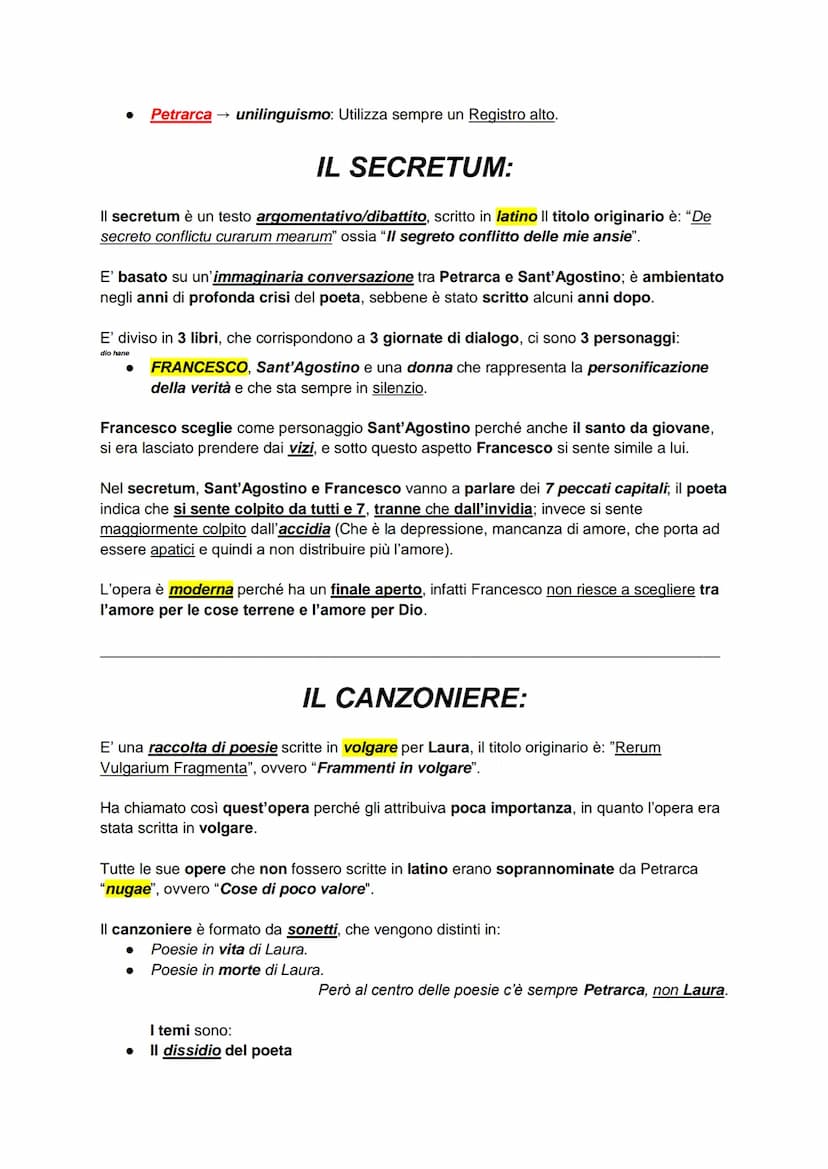 BIOGRAFIA:
Petrarca nasce ad Arezzo e muore sui Colli Euganei. (1304-1374)
I suoi genitori erano originari di Firenze, e tutta la famiglia d