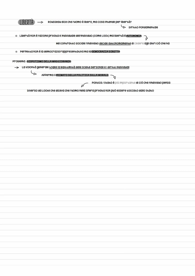 Giusnaturalismo moderno
Hobbes, Locke, Montesquieu, Rousseau
Si occupa di politica
V
con cartesio e Galileo la realtà fisica poteva essere m