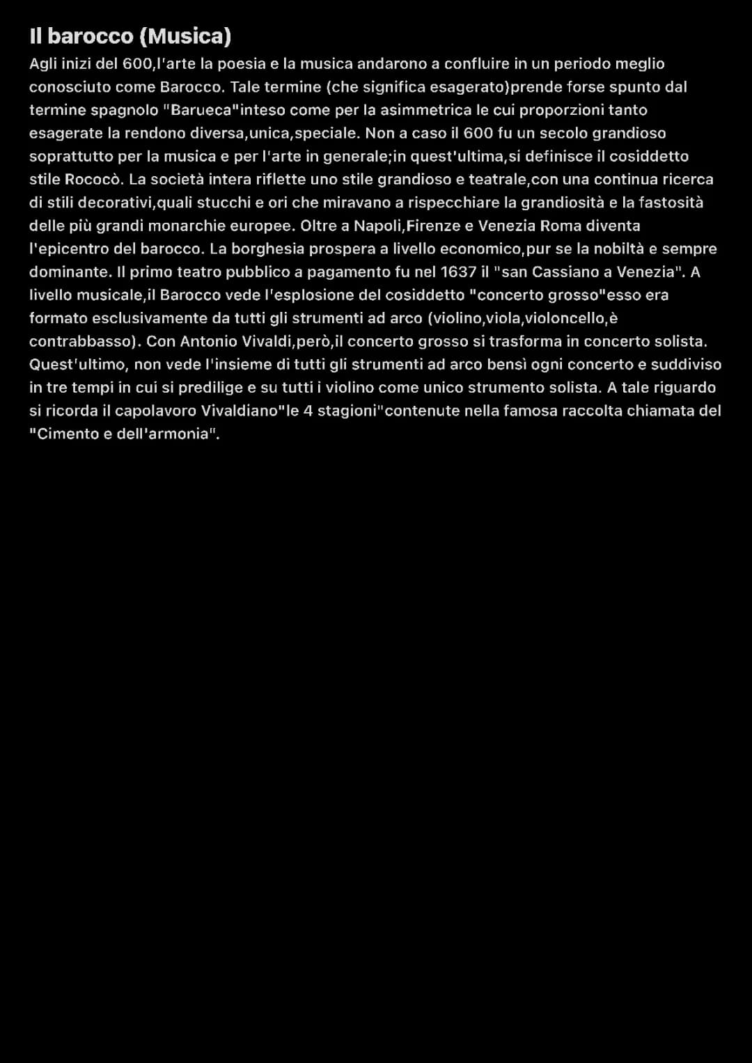 La Musica Barocca per Scuola Media: Famosi Compositori e Le Quattro Stagioni di Vivaldi