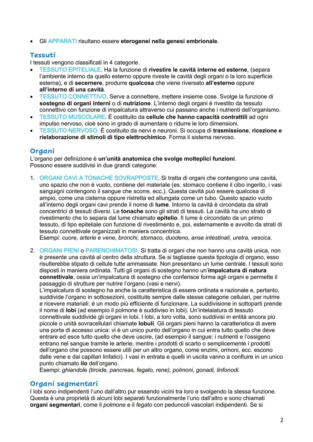 INTRODUZIONE E GENERALITA'
L'anatomia umana normale descrive l'architettura e la struttura dell'organismo umano maturo
(sano e adulto). È la
