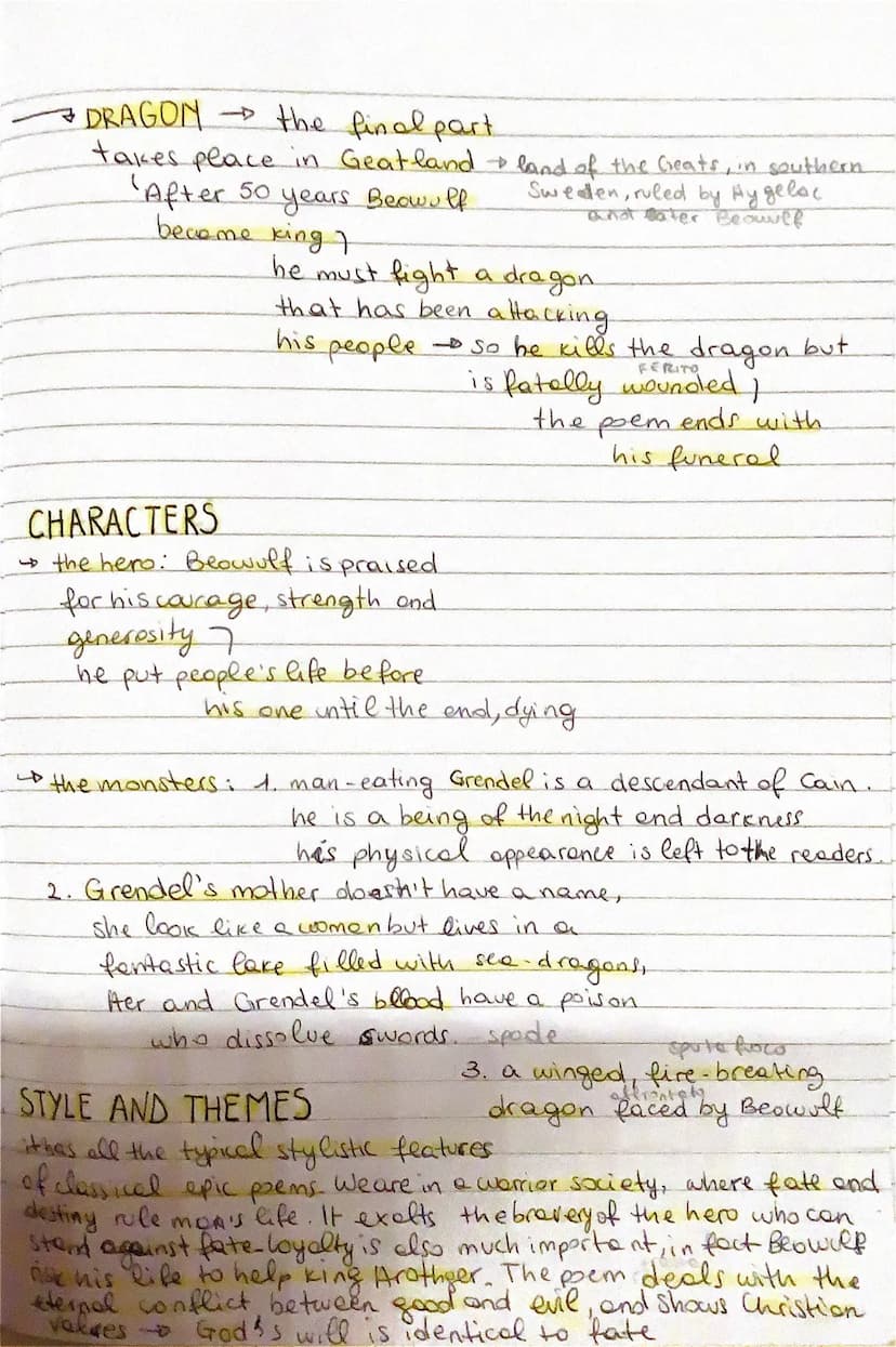 
<h2 id="originsoftheepic">Origins of the Epic</h2>
<p>Beowulf is the oldest Anglo-Saxon epic poem. The identity of its author is unknown, a
