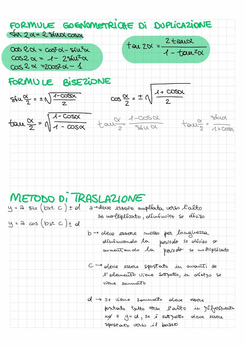 Y
TRIGRONOMETRIA
O
RADIANTI GRADI
X° : x rad = 180: T
• SENO & COSENO & TANGENTE
y sind
→
X
COS X
SENO
π/2
T
2 TC
21T x
RELAZIONE FONDAMENTA