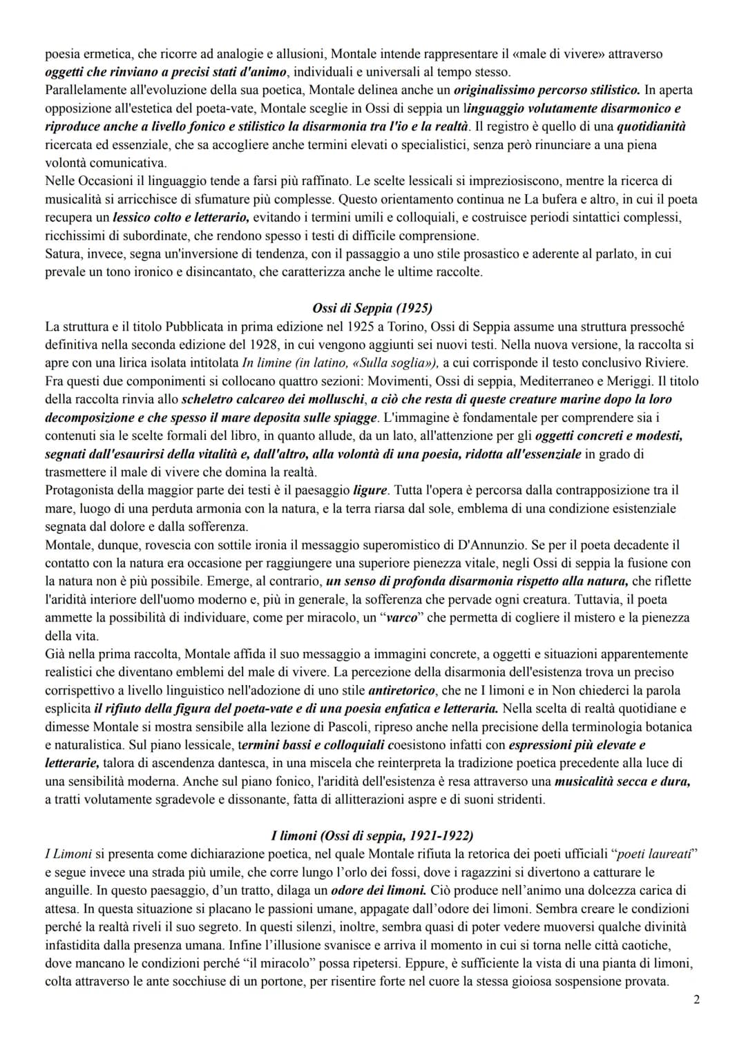 Eugenio Montale (1896-1981)
Eugenio Montale nasce a Genova nel 1896 da un'agiata famiglia borghese. Pur frequentando scuole tecniche, Eugeni