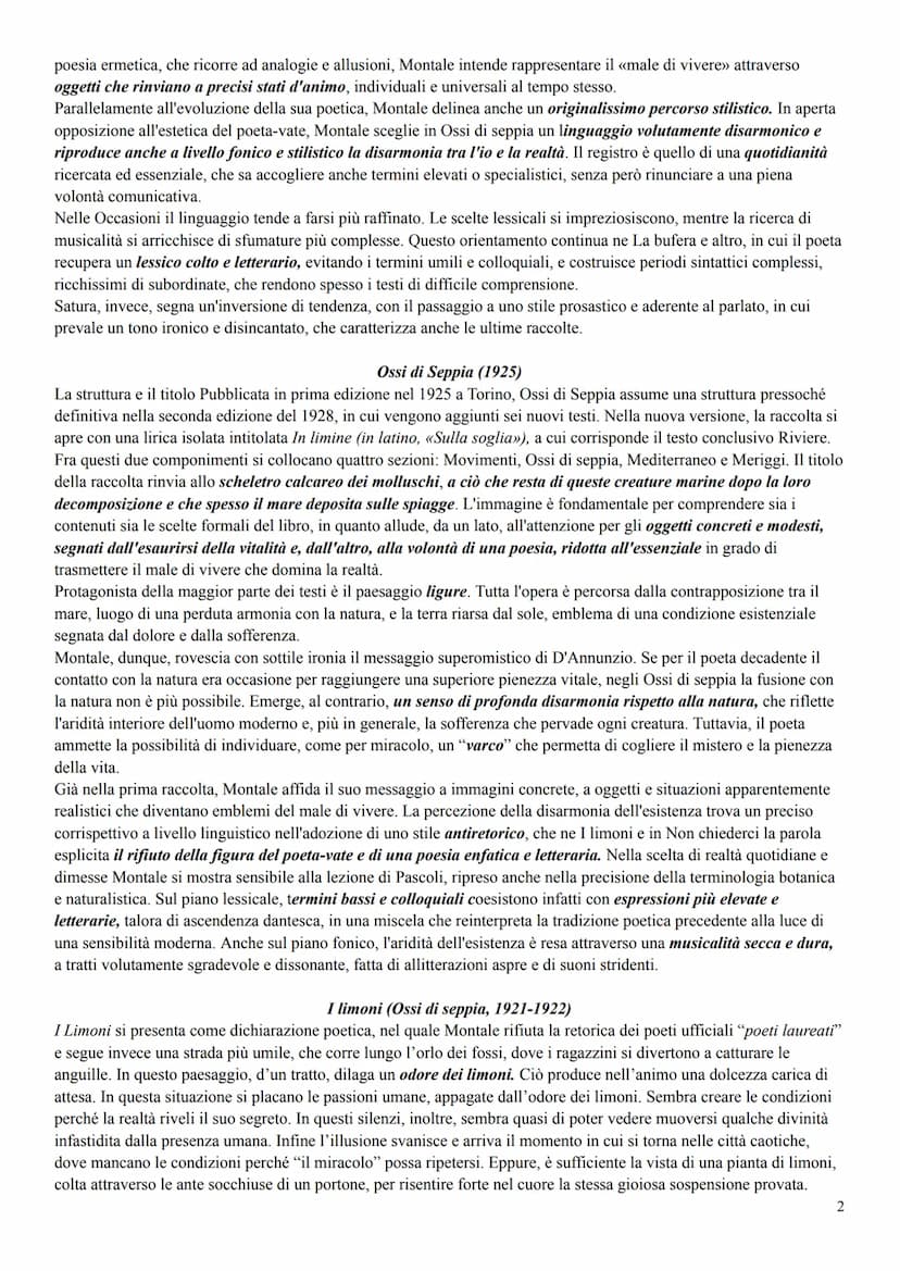 Eugenio Montale (1896-1981)
Eugenio Montale nasce a Genova nel 1896 da un'agiata famiglia borghese. Pur frequentando scuole tecniche, Eugeni