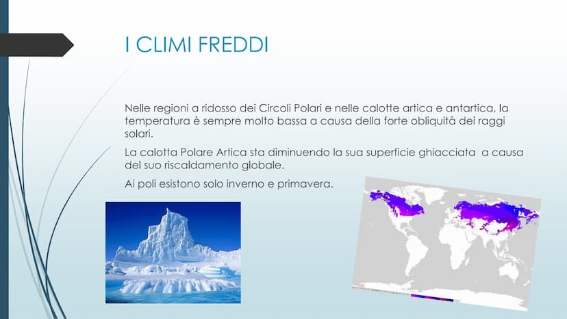 LE ZONE ASTRONOMICHE
Polo nod
LE FASCE CLIMATICHE ei
DIVERSI BIOMI
Cicolo Flare Artico
ZONA TEMPERATA BOREALS
Tropico del Cana
ZONA TORRIDA
