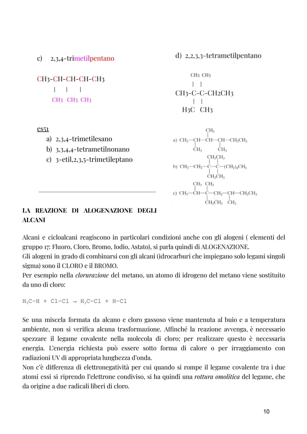 Energia
CHIMICA ORGANICA
→ Indagare la composizione e l'organizzazione della materia vivente
→ tutti i composti contenenti CARBONIO (C) sono