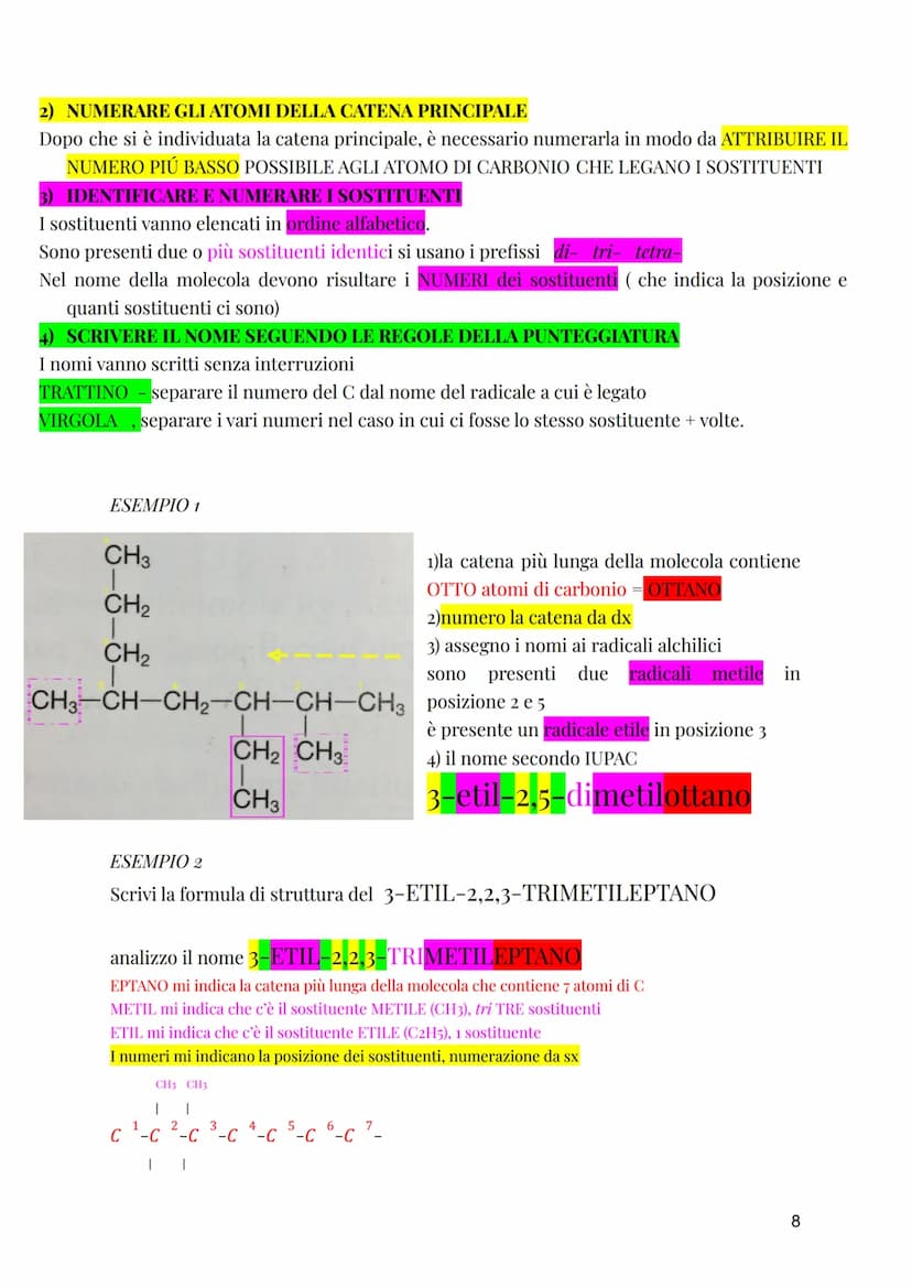 Energia
CHIMICA ORGANICA
→ Indagare la composizione e l'organizzazione della materia vivente
→ tutti i composti contenenti CARBONIO (C) sono