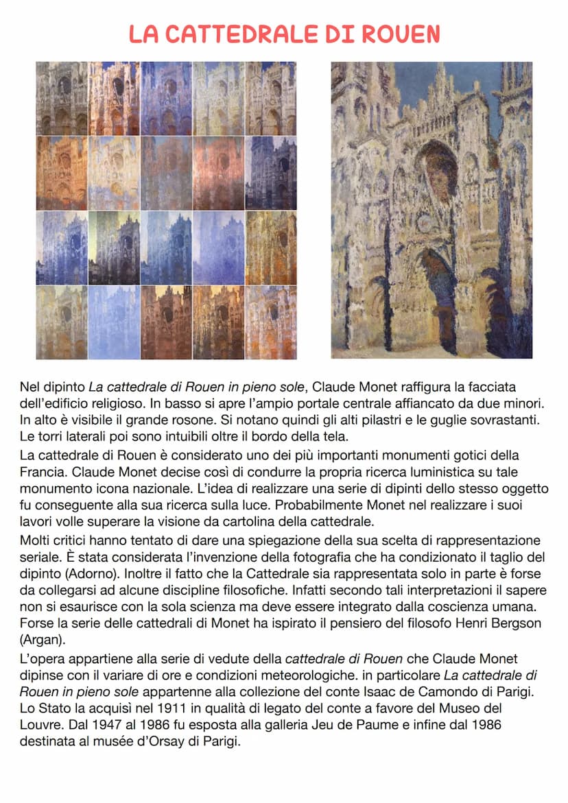 Claude Monet
Oscar Claude Monet, indiscutibilmente riconosciuto come il più "impressionista" degli
Impressionisti e principale ispiratore de