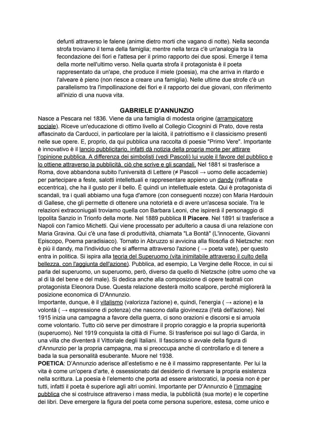 L'ESTETISMO
Tra la fine del 1800 e l'inizio del 1900 (decadentismo come periodo storico), la crisi dei valori
e la mancata riuscita di affer