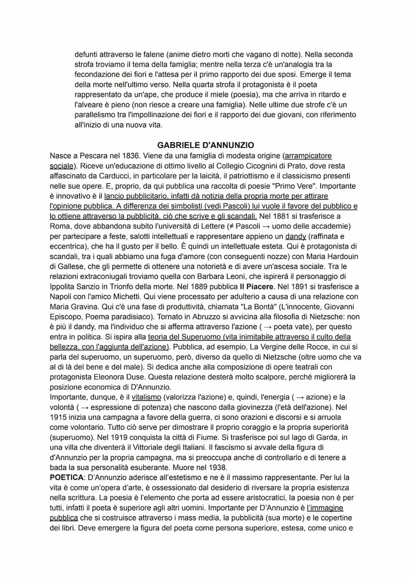 L'ESTETISMO
Tra la fine del 1800 e l'inizio del 1900 (decadentismo come periodo storico), la crisi dei valori
e la mancata riuscita di affer
