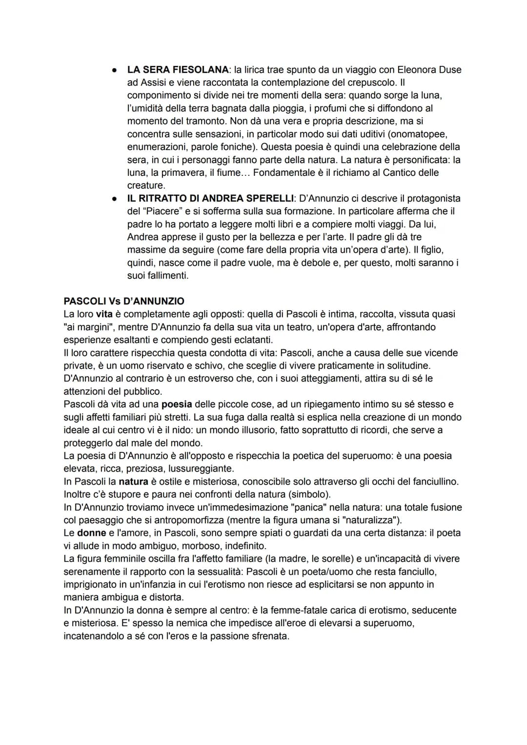 L'ESTETISMO
Tra la fine del 1800 e l'inizio del 1900 (decadentismo come periodo storico), la crisi dei valori
e la mancata riuscita di affer