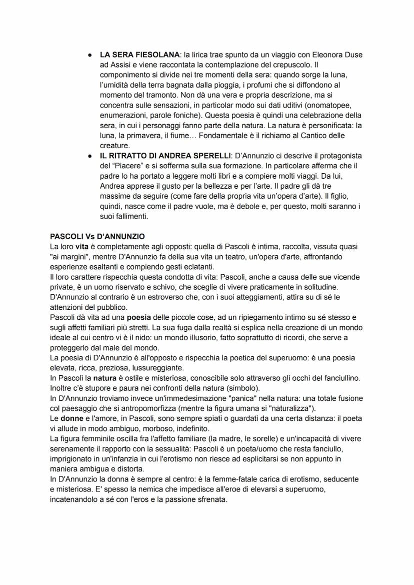 L'ESTETISMO
Tra la fine del 1800 e l'inizio del 1900 (decadentismo come periodo storico), la crisi dei valori
e la mancata riuscita di affer