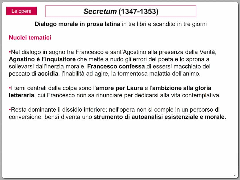 La vita
Nasce ad Arezzo nel 1304.
Francesco Petrarca
(1304-1374)
Il padre, guelfo bianco ed esule fiorentino,
esercita l'attività notarile a