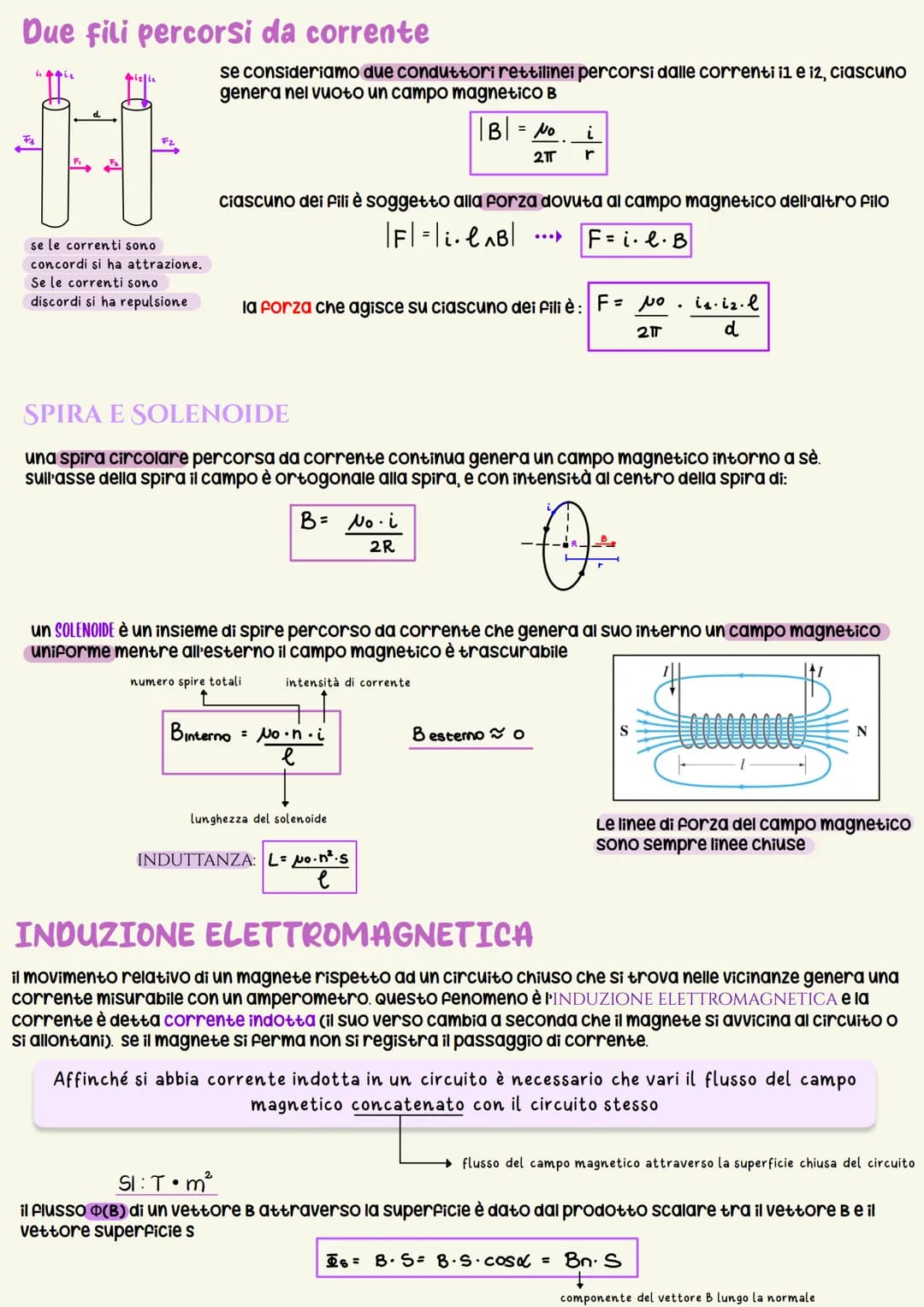 •Magnetismo
I magneti hanno la proprietà di attirare piccoli pezzi di ferro e di generare
nello spazio un campo magnetico. Un esempio ne è l