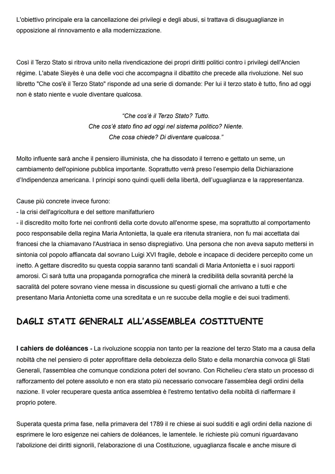 LA RIVOLUZIONE FRANCESE
LA CRISI DELL'ANTICO REGIME
La rivoluzione francese è forse uno degli eventi più importanti della nostra storia occi