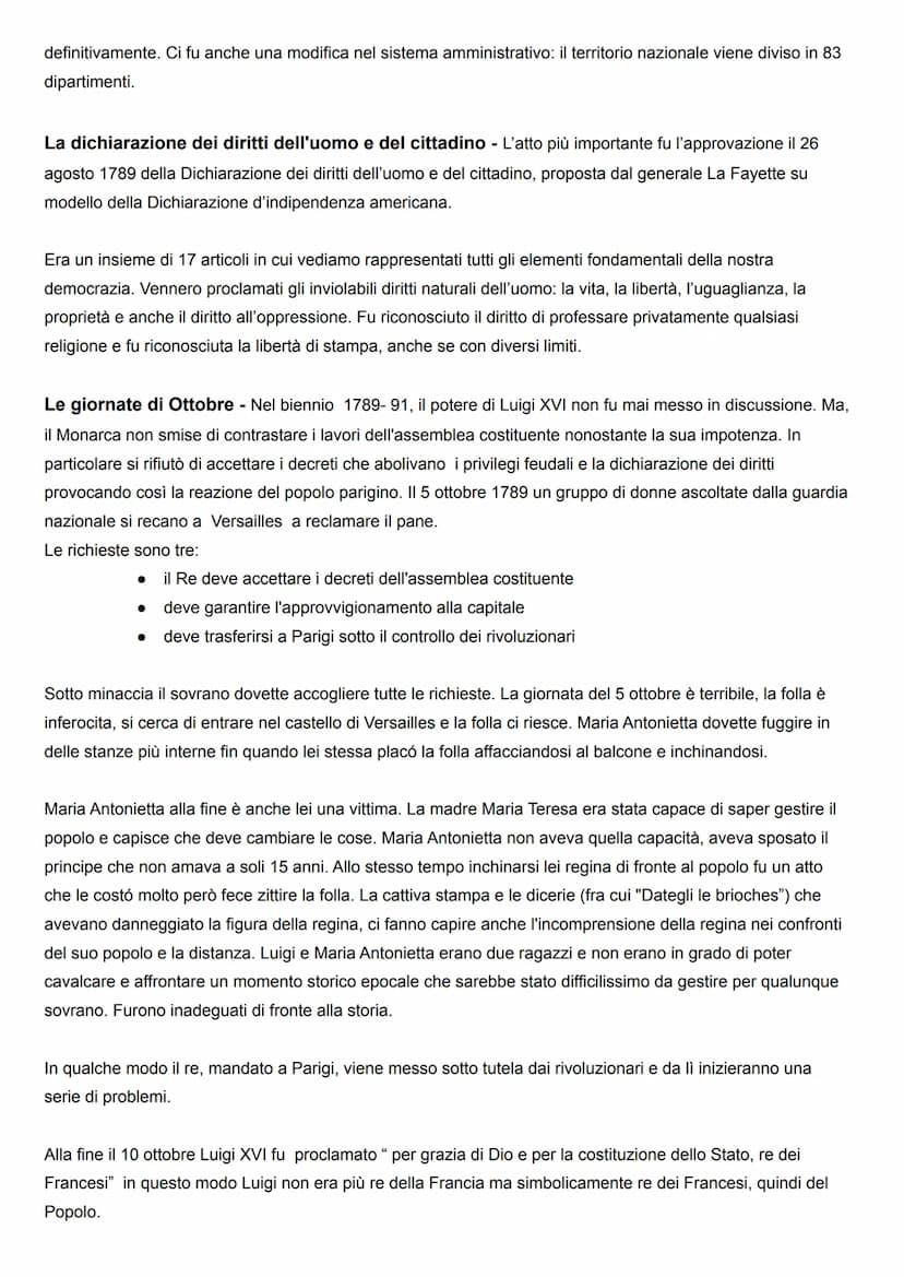LA RIVOLUZIONE FRANCESE
LA CRISI DELL'ANTICO REGIME
La rivoluzione francese è forse uno degli eventi più importanti della nostra storia occi
