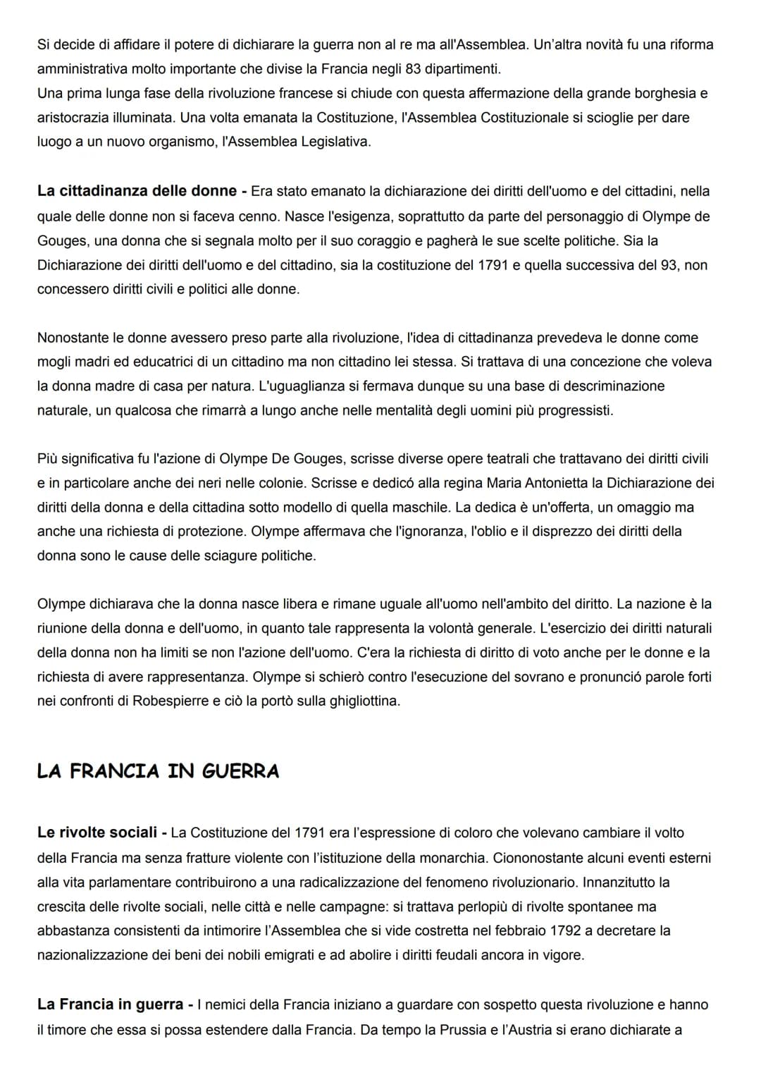 LA RIVOLUZIONE FRANCESE
LA CRISI DELL'ANTICO REGIME
La rivoluzione francese è forse uno degli eventi più importanti della nostra storia occi