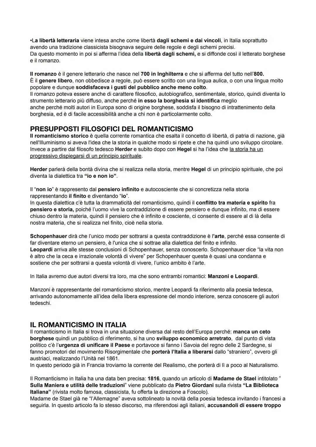 # ROMANTICISMO

II Romanticismo nasce nel 1798 in Germania con la pubblicazione della rivista "Atenaum". È in realtà una
data indicativa che