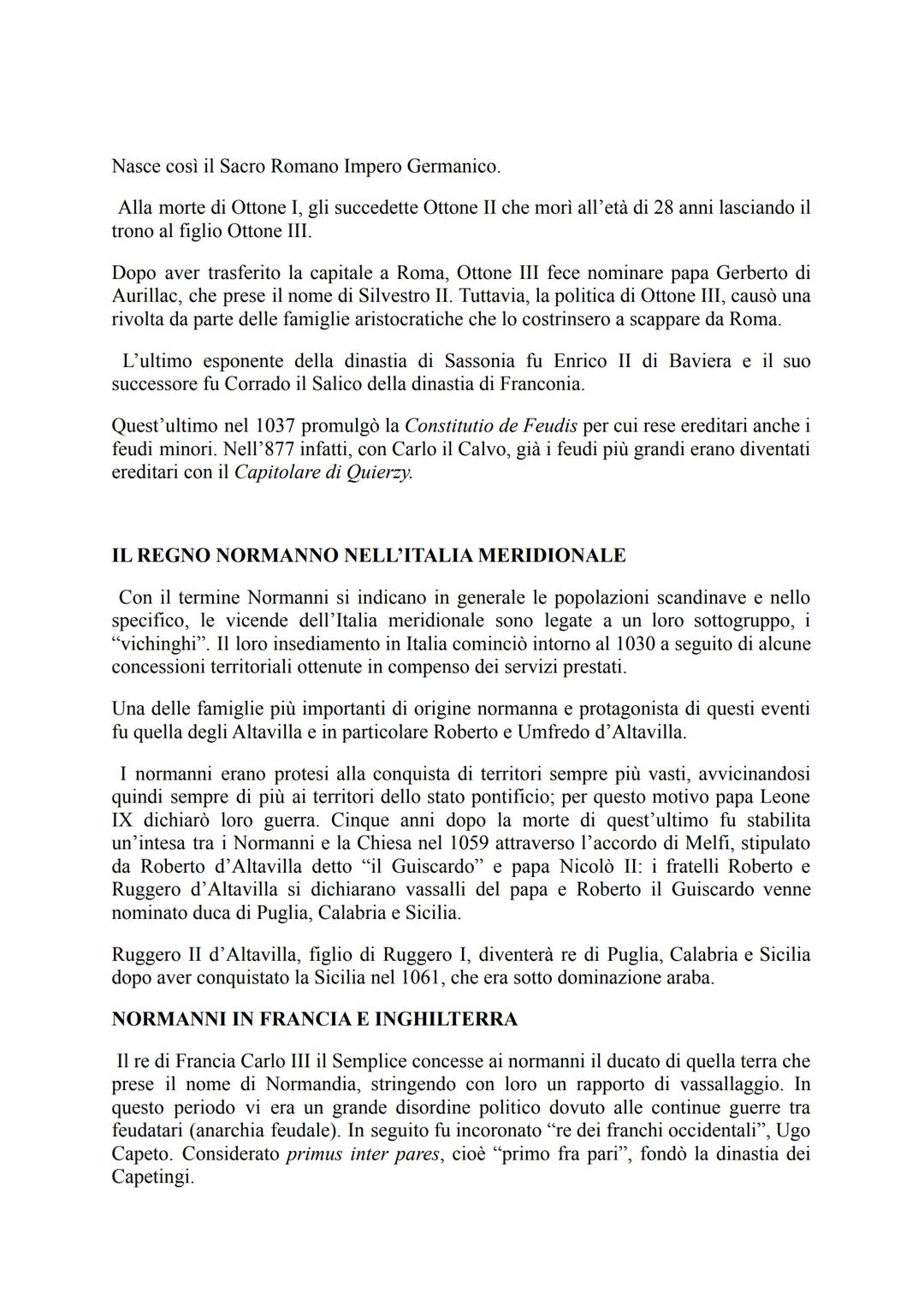 MEDIOEVO
Il termine Medioevo è comunemente usato per indicare il periodo intermedio tra l'età
antica e quella moderna, compreso tra il 476 (