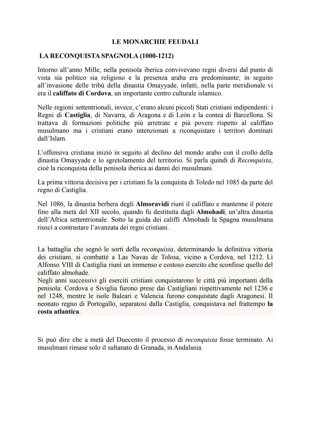MEDIOEVO
Il termine Medioevo è comunemente usato per indicare il periodo intermedio tra l'età
antica e quella moderna, compreso tra il 476 (