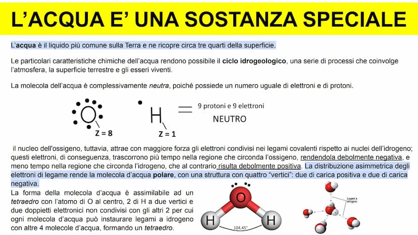 GLI ATOMI E I LEGAMI CONDIVISI
Tutta la materia è costituita dalla combinazione di
più elementi chimici. L'atomo è la parte più piccola
di u