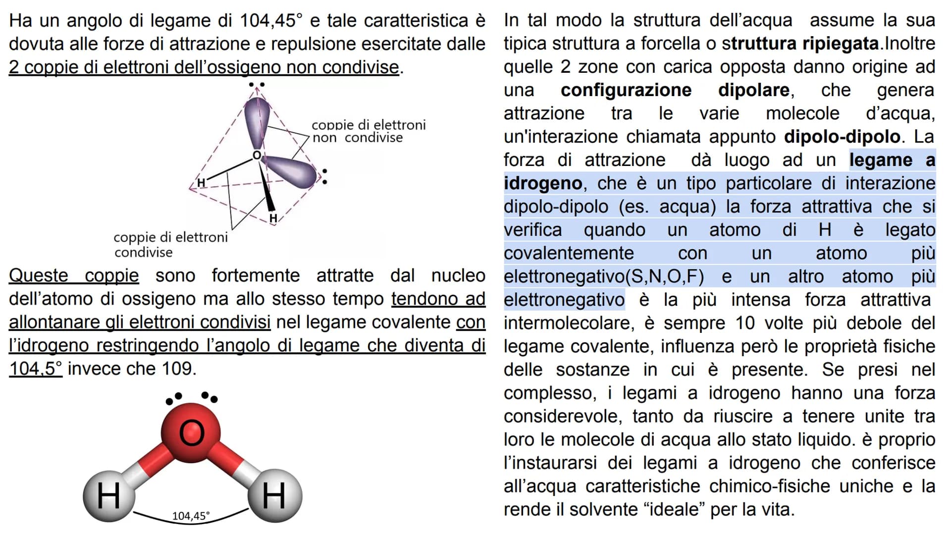 GLI ATOMI E I LEGAMI CONDIVISI
Tutta la materia è costituita dalla combinazione di
più elementi chimici. L'atomo è la parte più piccola
di u