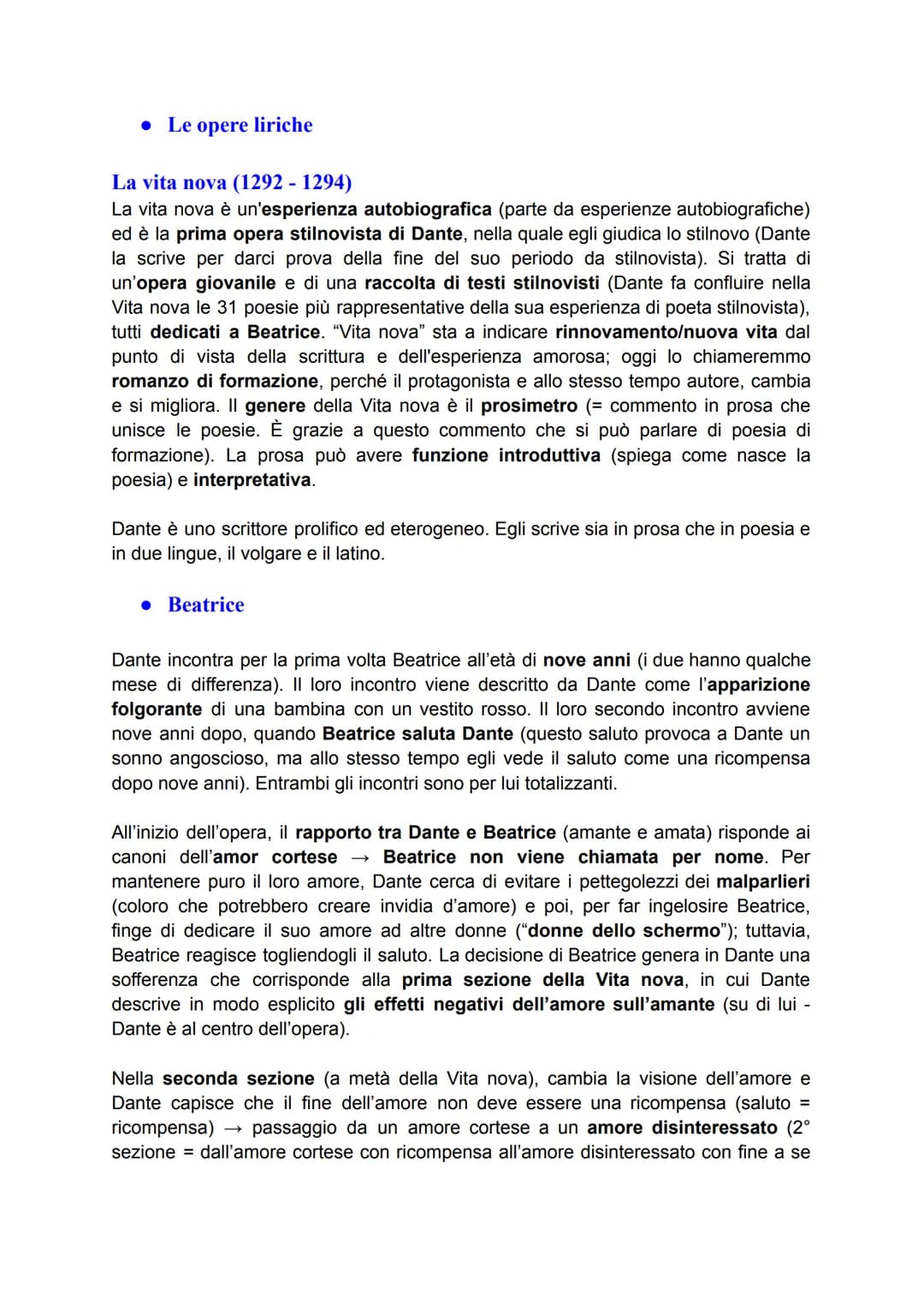 DANTE
1265-1321
• Biografia
Durante Alighieri, nasce da una famiglia storica di Firenze, di tradizione guelfa e
della piccola borghesia. Deg