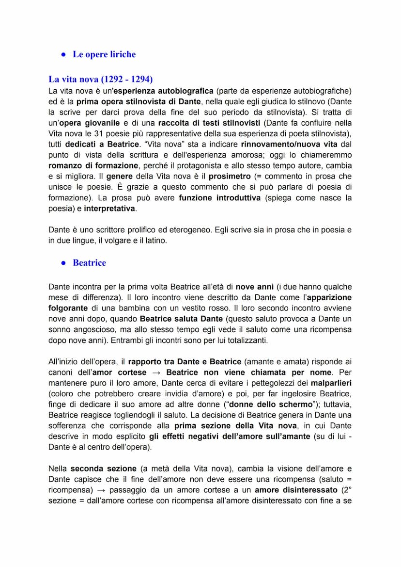 DANTE
1265-1321
• Biografia
Durante Alighieri, nasce da una famiglia storica di Firenze, di tradizione guelfa e
della piccola borghesia. Deg