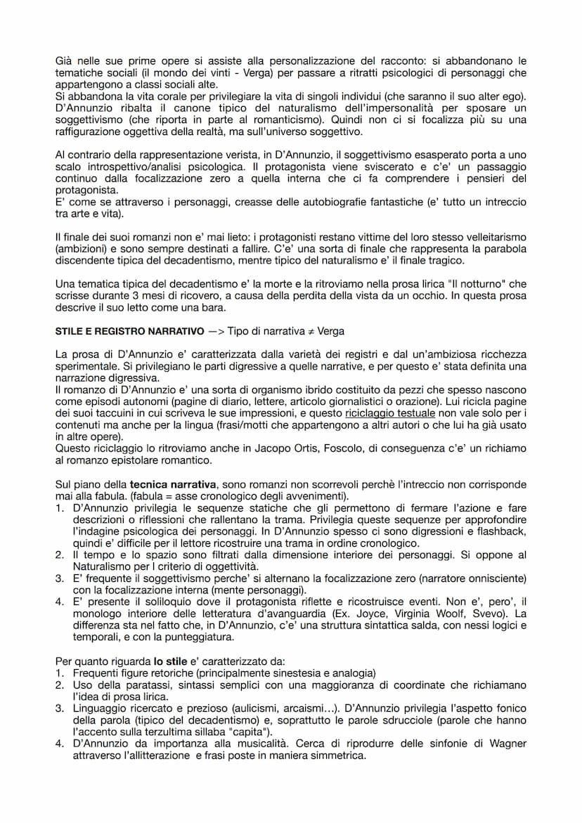 DECADENTISMO
Il decadentismo è un movimento letterario e artistico che si colloca negli anni 70-80 degli '800,
parallelo al verismo/positivi
