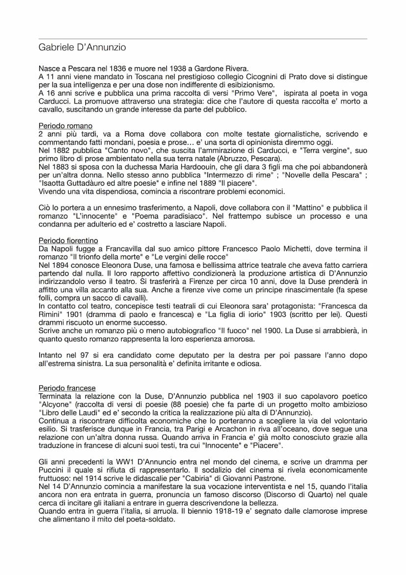 DECADENTISMO
Il decadentismo è un movimento letterario e artistico che si colloca negli anni 70-80 degli '800,
parallelo al verismo/positivi