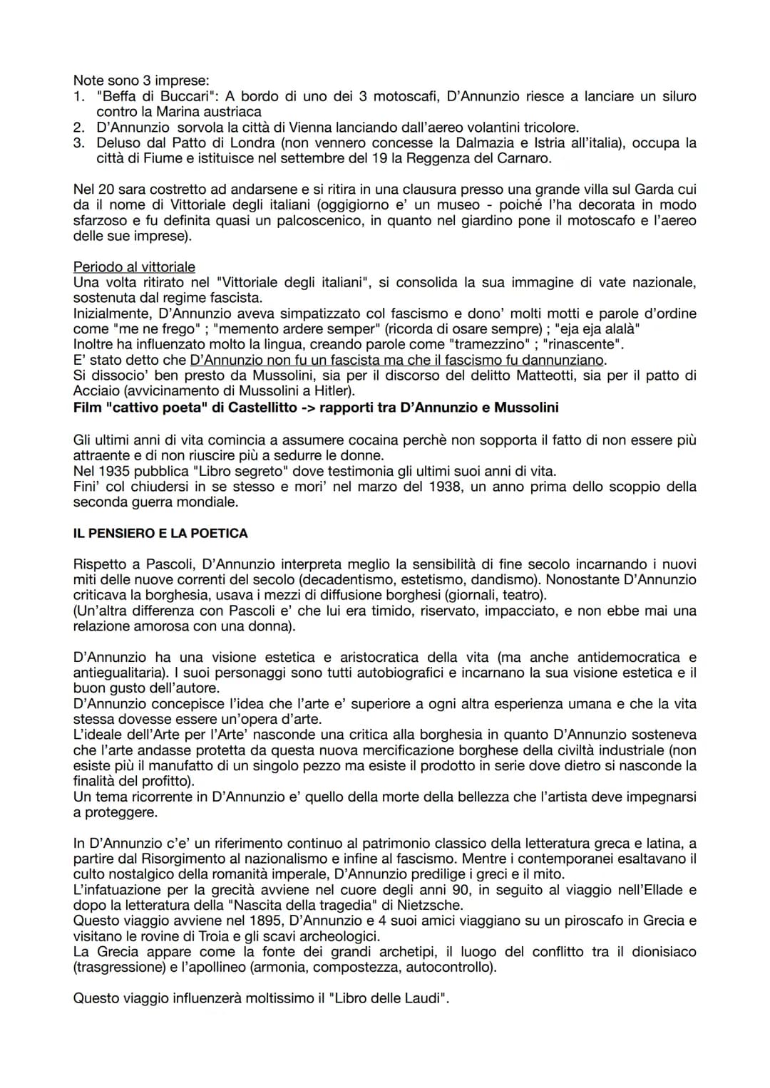 DECADENTISMO
Il decadentismo è un movimento letterario e artistico che si colloca negli anni 70-80 degli '800,
parallelo al verismo/positivi